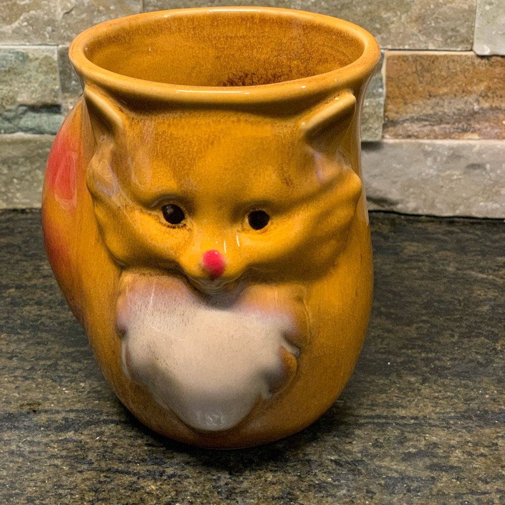 GIFTCRAFT | North American Fox Hand Warmer Mug | 15 Oz.